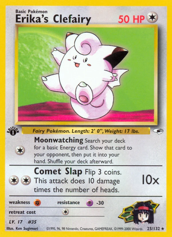 Erika's Clefairy, 025/132