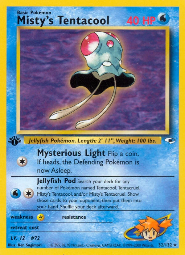 Misty's Tentacool, 032/132