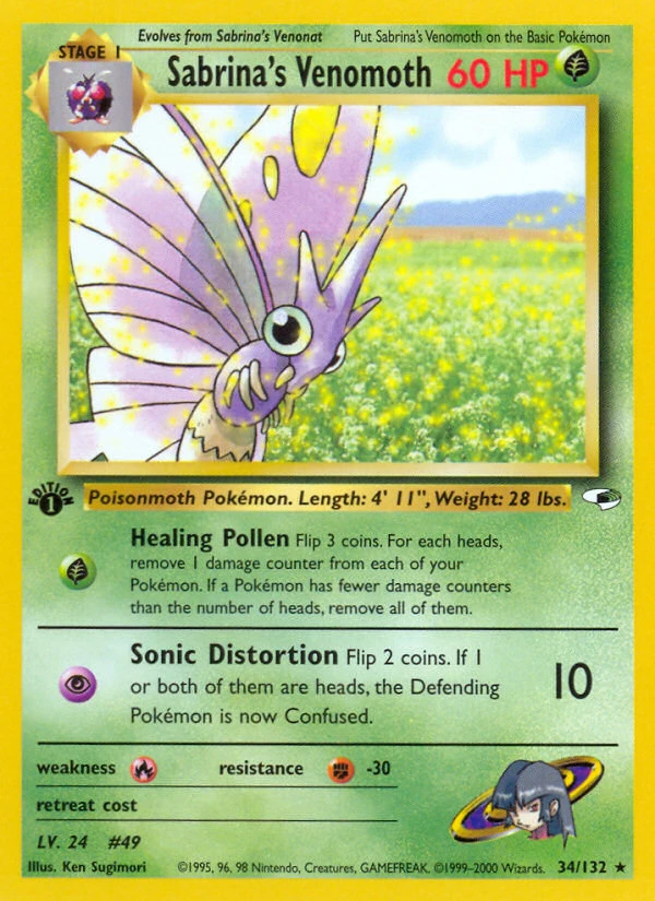 Sabrina's Venomoth, 034/132
