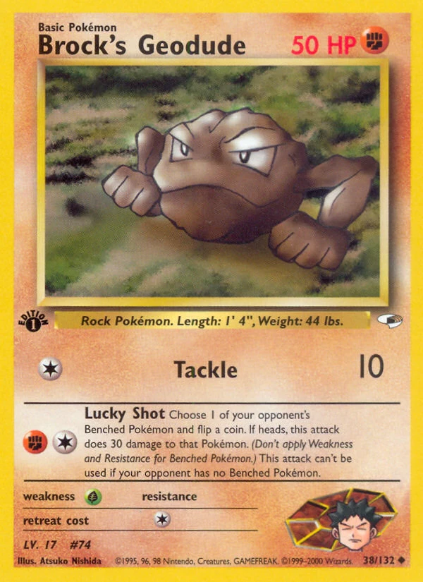 Brock's Geodude, 038/132