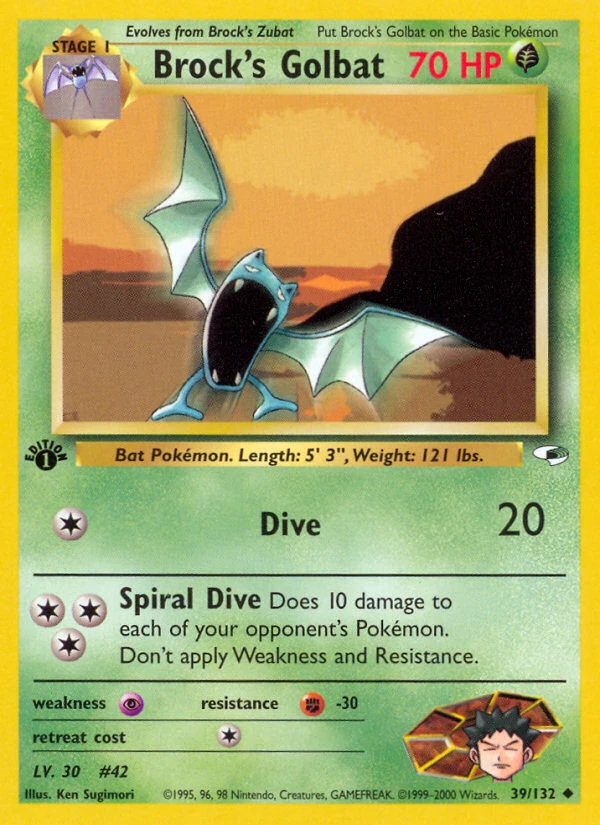 Brock's Golbat, 039/132