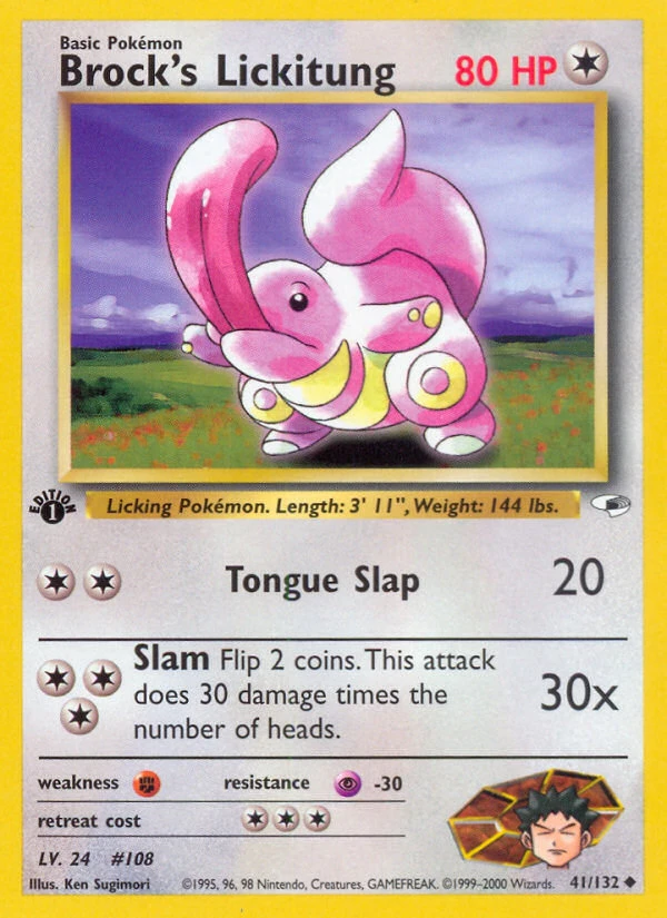Brock's Lickitung, 041/132