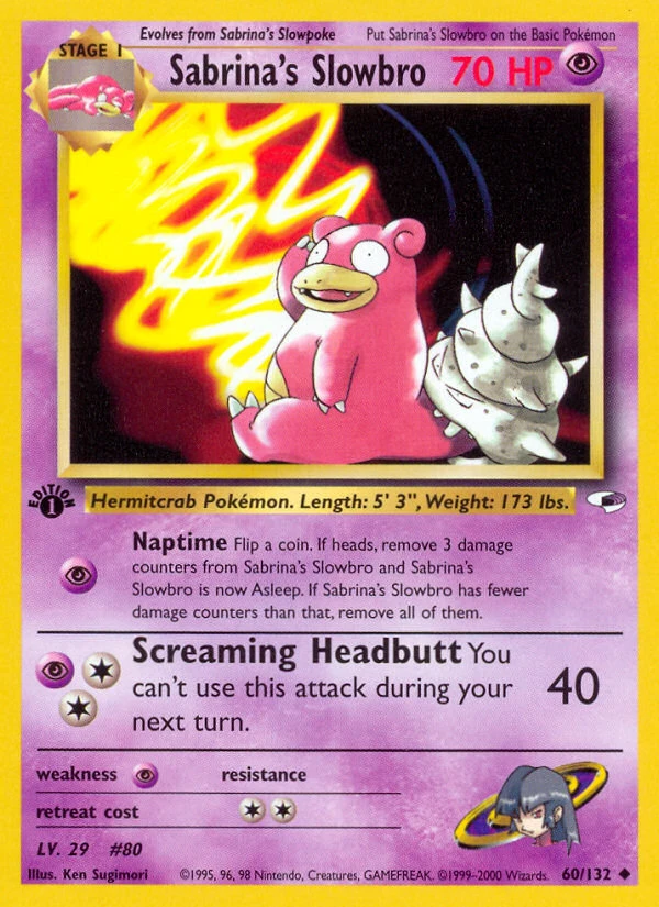 Sabrina's Slowbro, 060/132