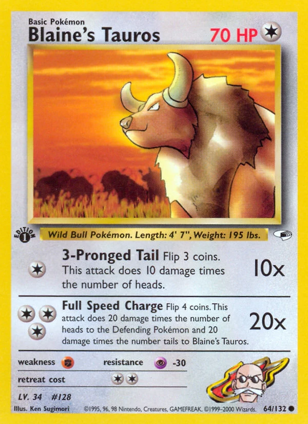 Blaine's Tauros, 064/132