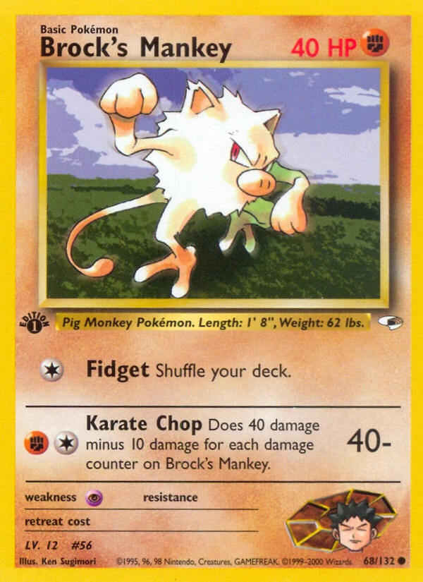 Brock's Mankey, 068/132