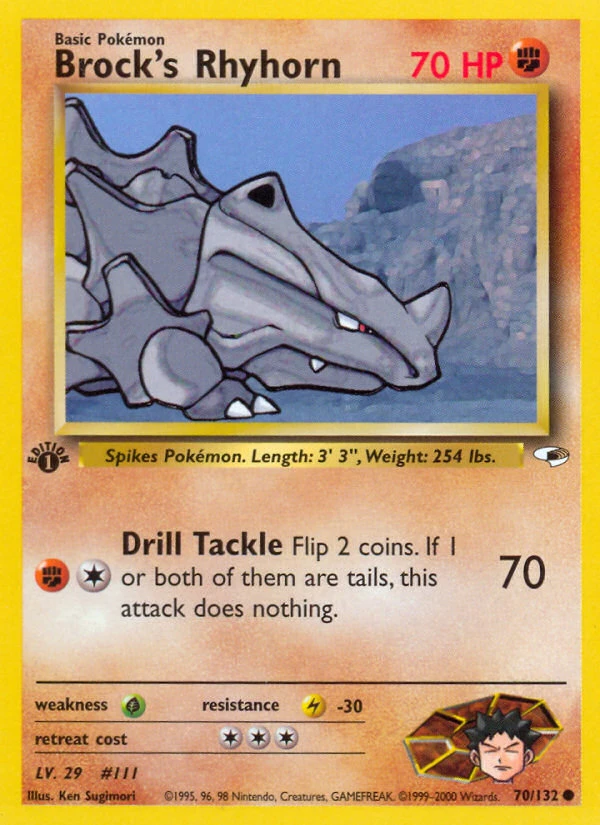Brock's Rhyhorn, 070/132