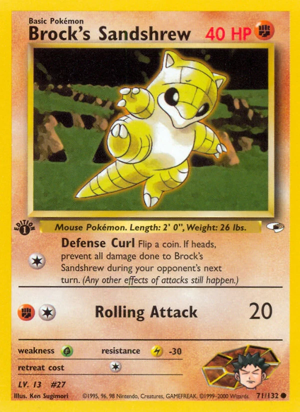Brock's Sandshrew, 071/132
