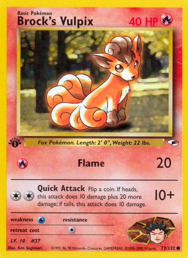 Brock's Vulpix, 073/132