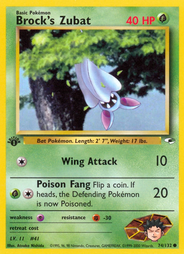 Brock's Zubat, 074/132