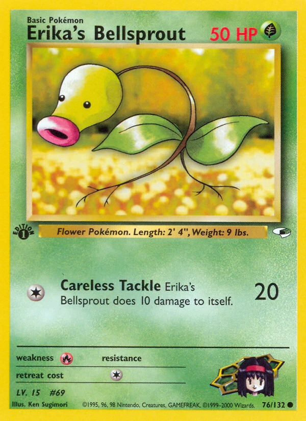 Erika's Bellsprout, 076/132