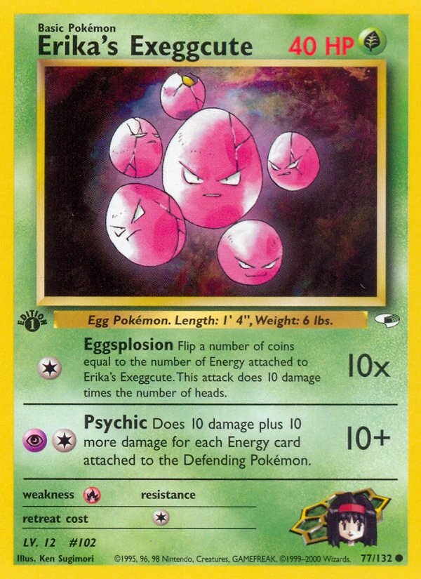 Erika's Exeggcute, 077/132