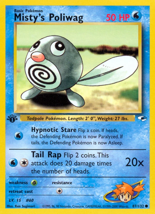 Misty's Poliwag, 087/132