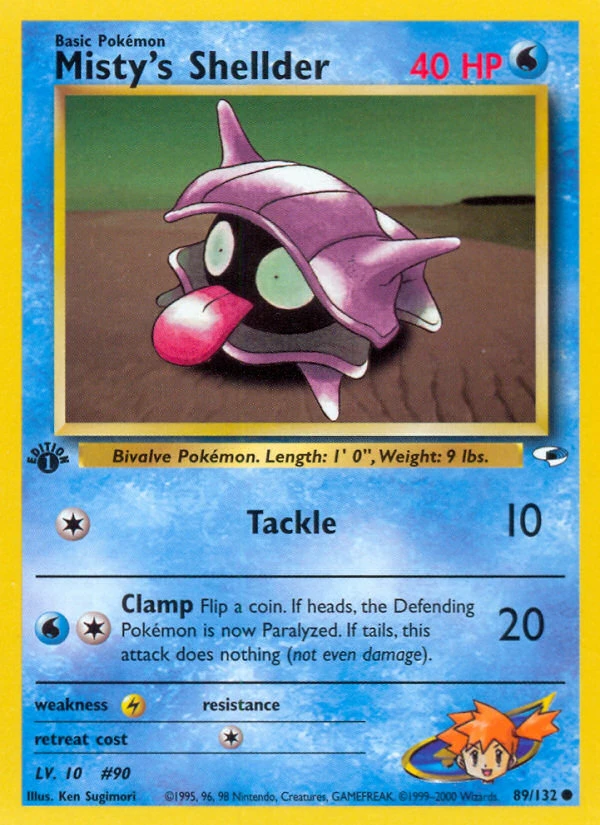 Misty's Shellder, 089/132