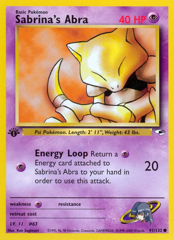 Sabrina's Abra, 091/132
