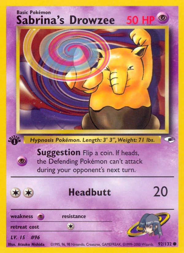 Sabrina's Drowzee, 092/132