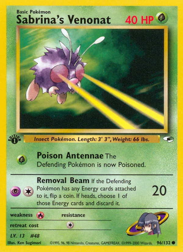 Sabrina's Venonat, 096/132