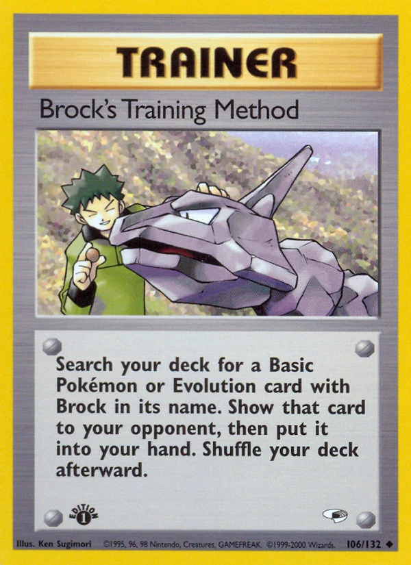 Brock's Training Method, 106/132
