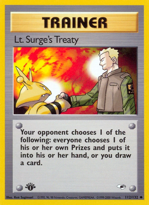 Lt. Surge's Treaty, 112/132