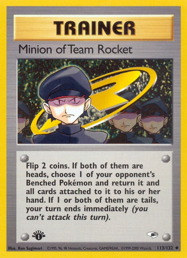 Minion of Team Rocket, 113/132
