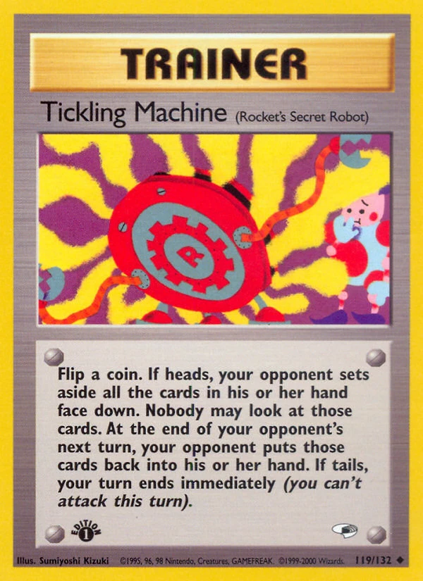 Tickling Machine, 119/132