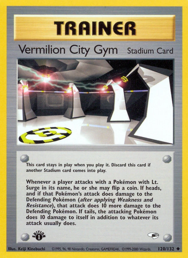 Vermilion City Gym, 120/132
