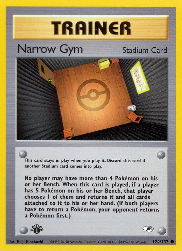 Narrow Gym, 124/132