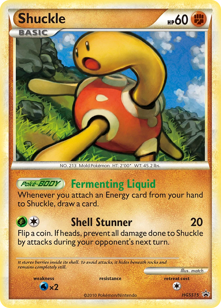 Shuckle, HGSS15/HGSS25