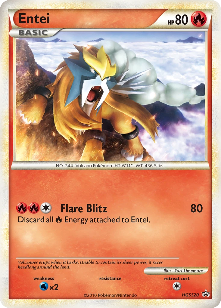 Entei, HGSS20/HGSS25