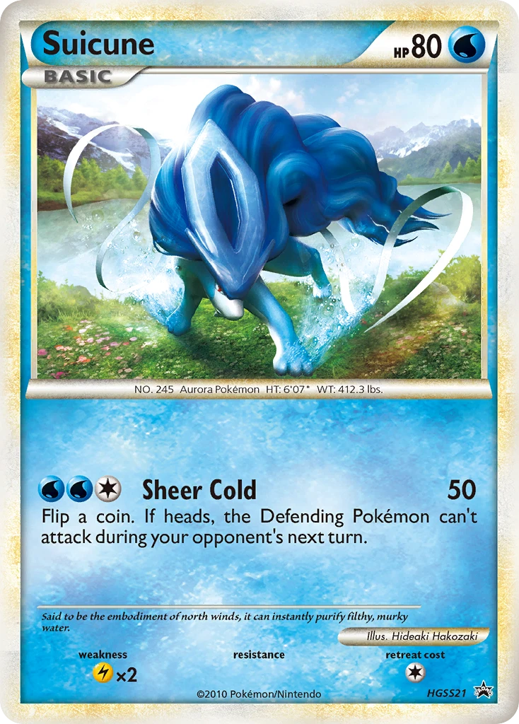 Suicune, HGSS21/HGSS25