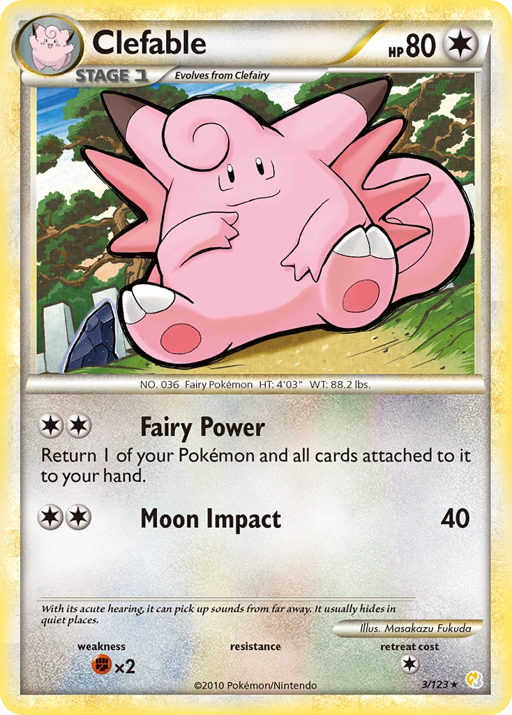 Clefable, 003/123