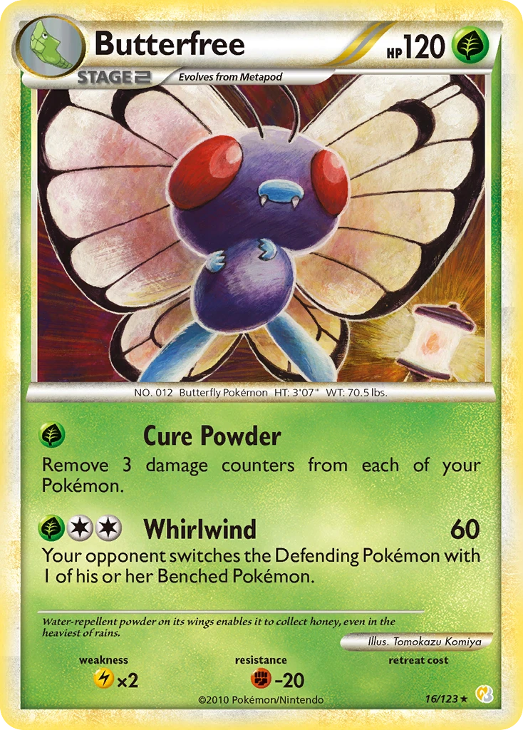 Butterfree, 016/123