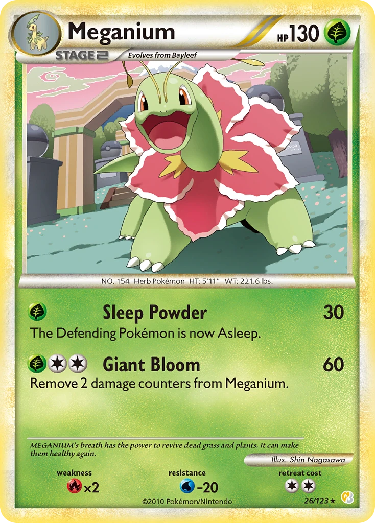 Meganium, 026/123