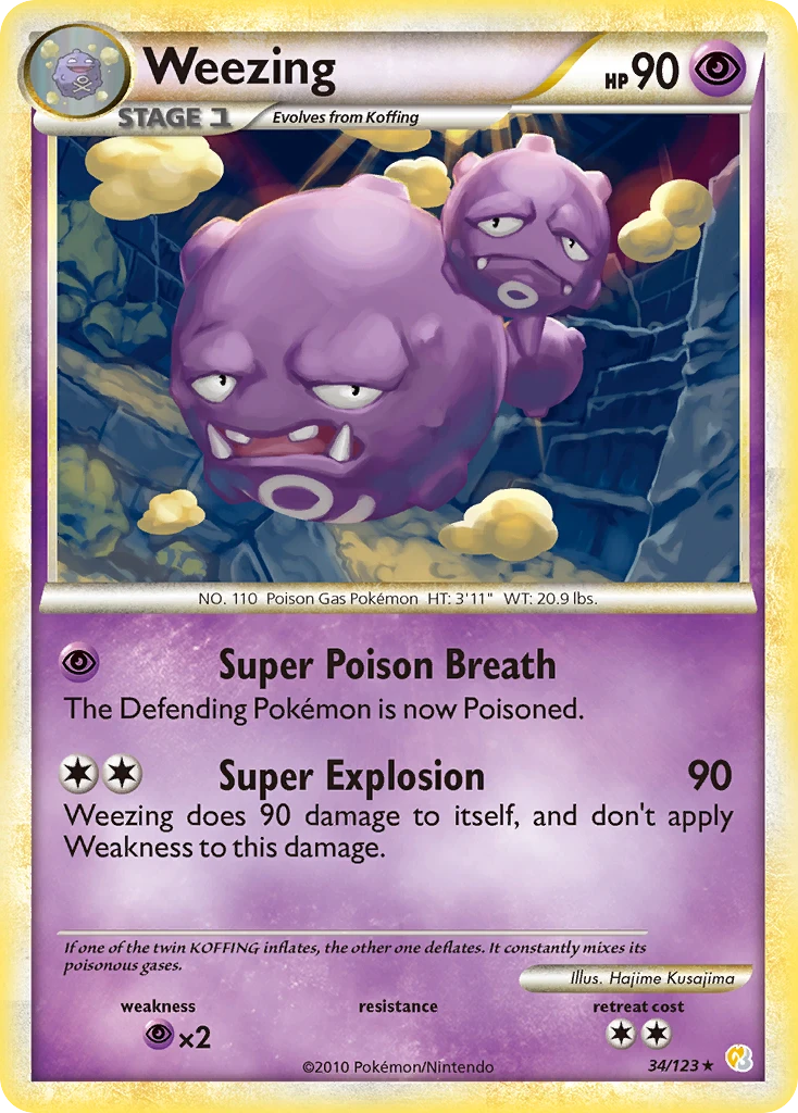 Weezing, 034/123