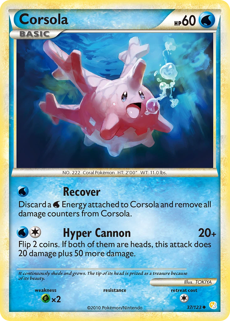 Corsola, 037/123