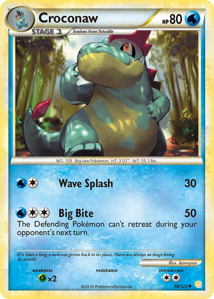 Croconaw, 038/123