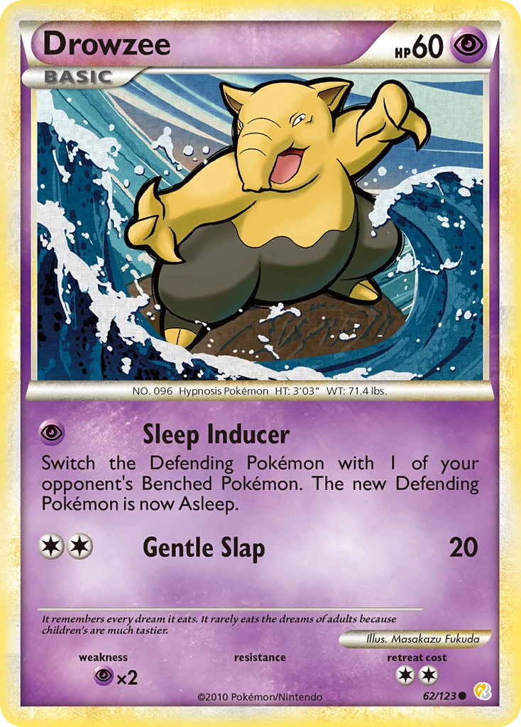 Drowzee, 062/123