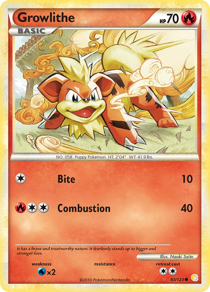 Growlithe, 065/123