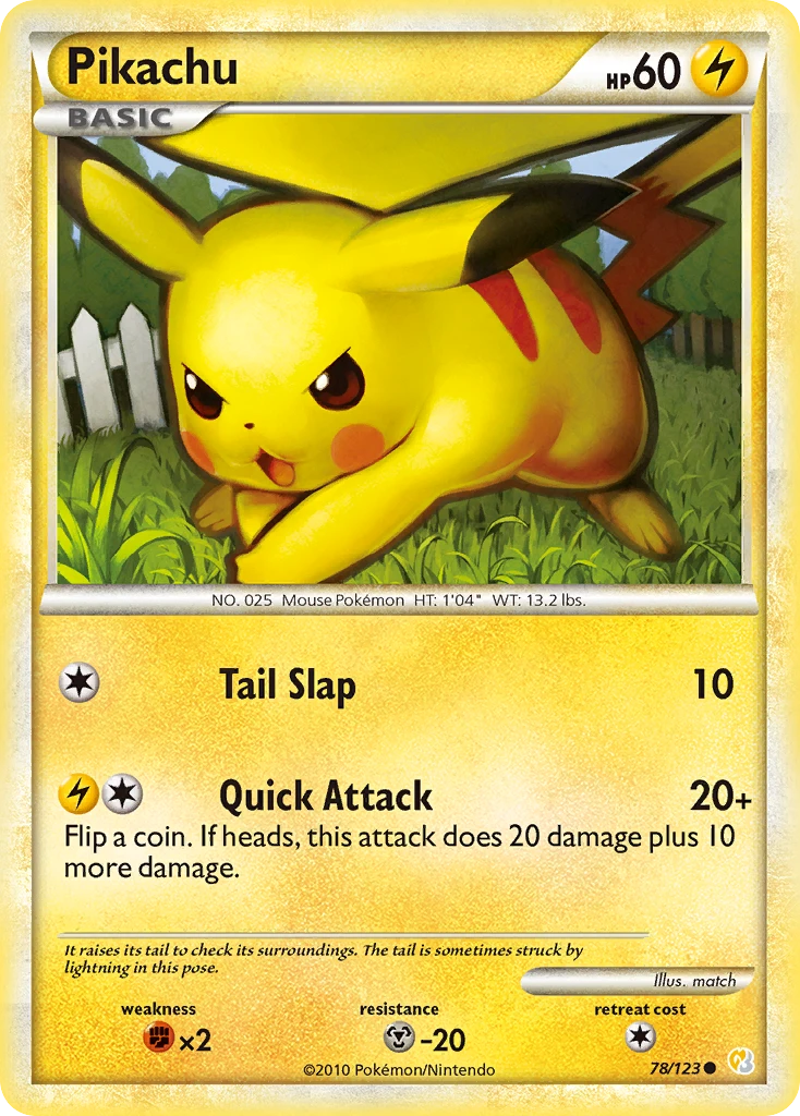 Pikachu, 078/123