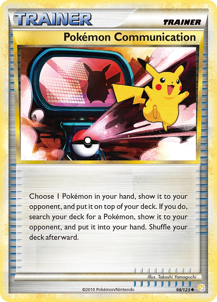 Pokémon Communication, 098/123