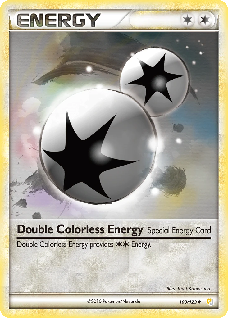 Double Colorless Energy, 103/123
