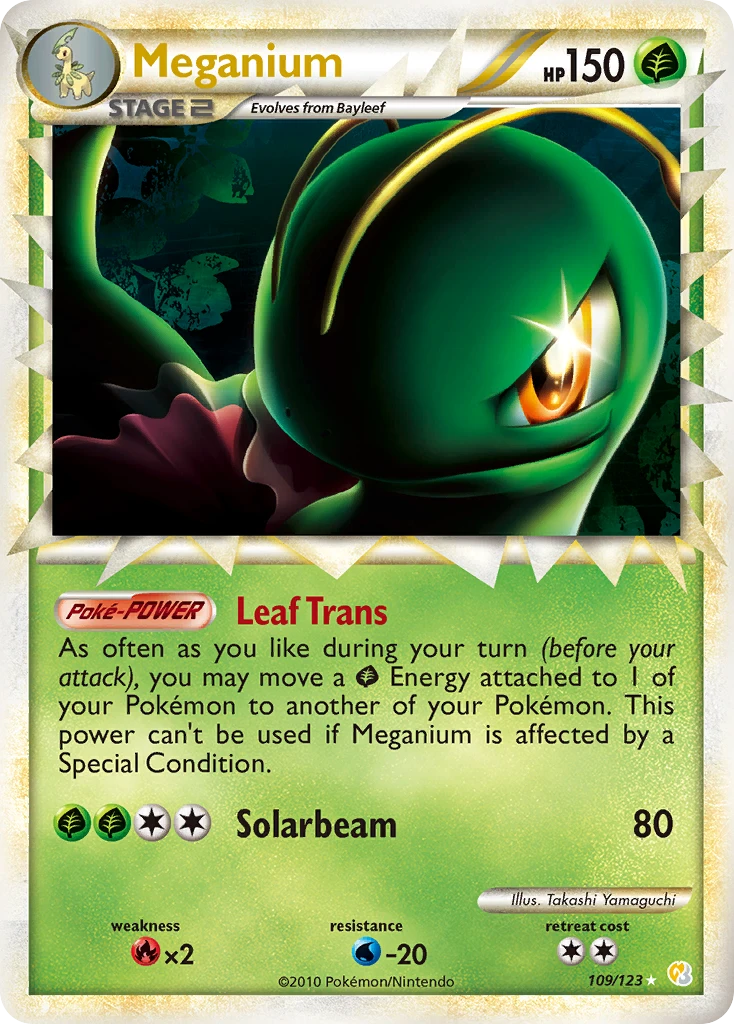 Meganium, 109/123