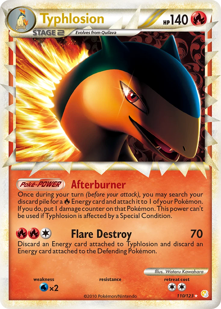Typhlosion, 110/123