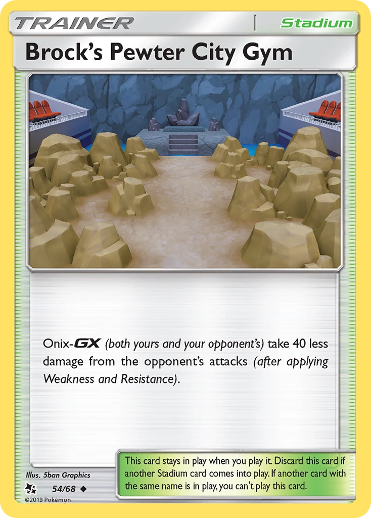 Brock's Pewter City Gym, 054/069