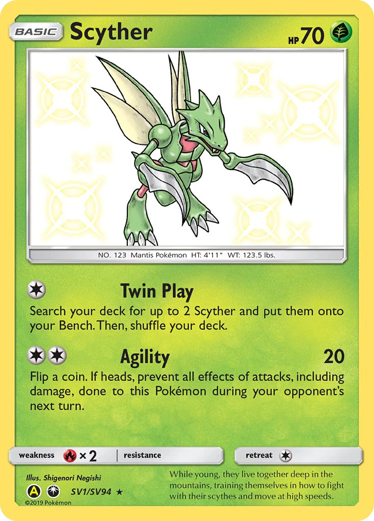 Scyther, SV1/SV94