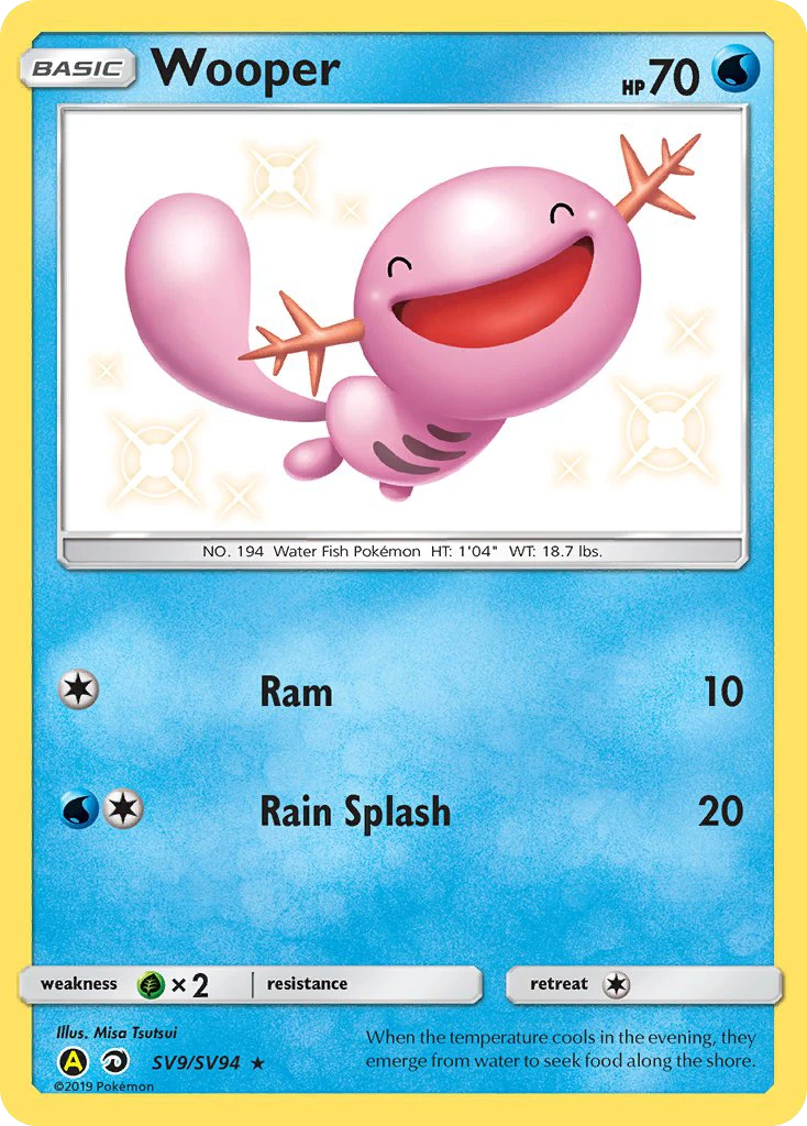 Wooper, SV9/SV94