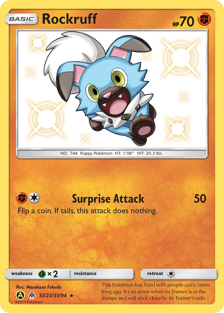 Rockruff, SV23/SV94