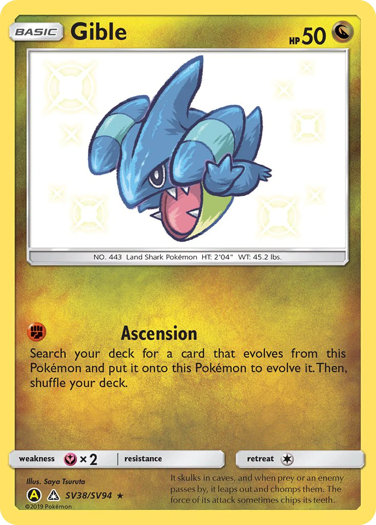 Gible, SV38/SV94