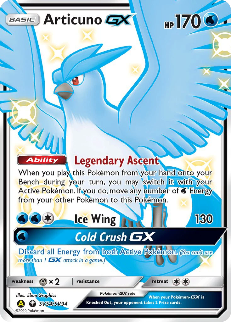 Articuno-GX, SV54/SV94