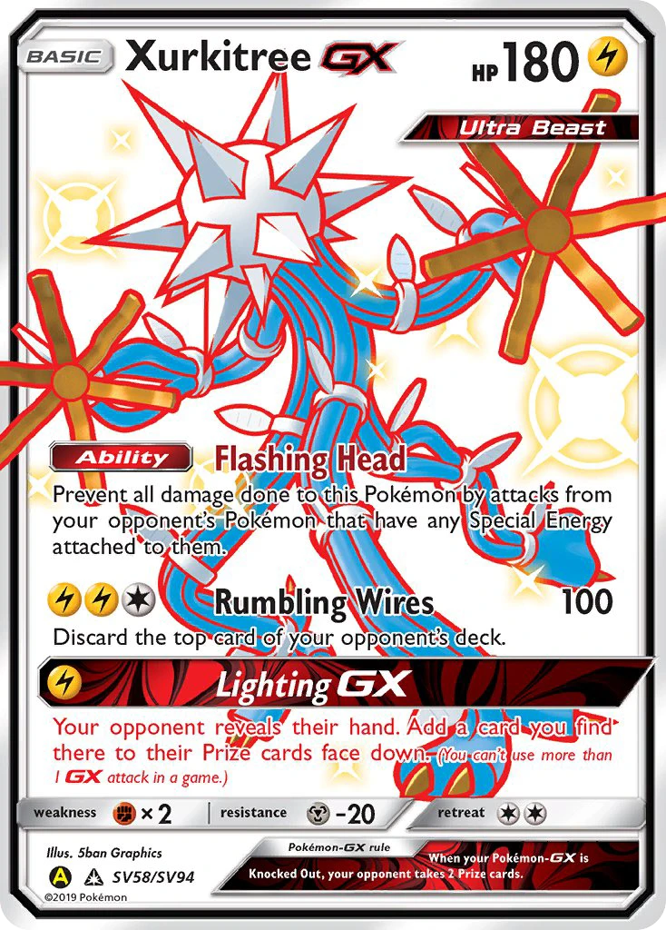Xurkitree-GX, SV58/SV94