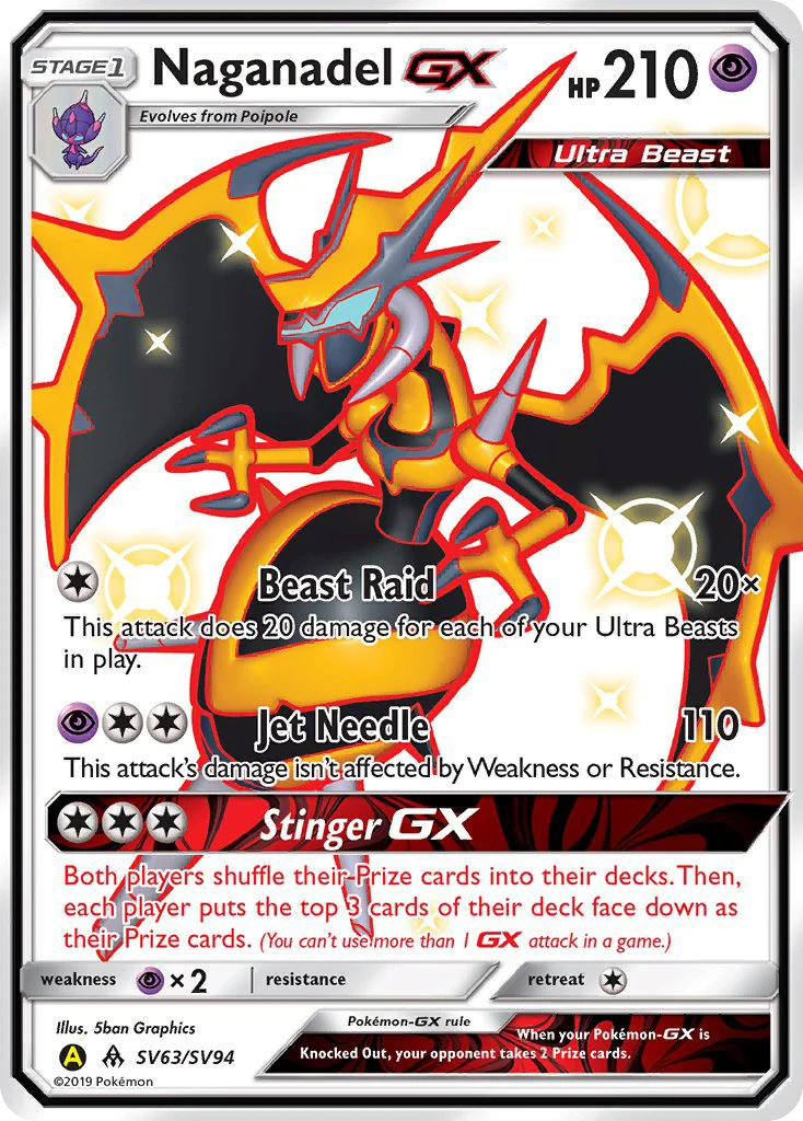 Naganadel-GX, SV63/SV94